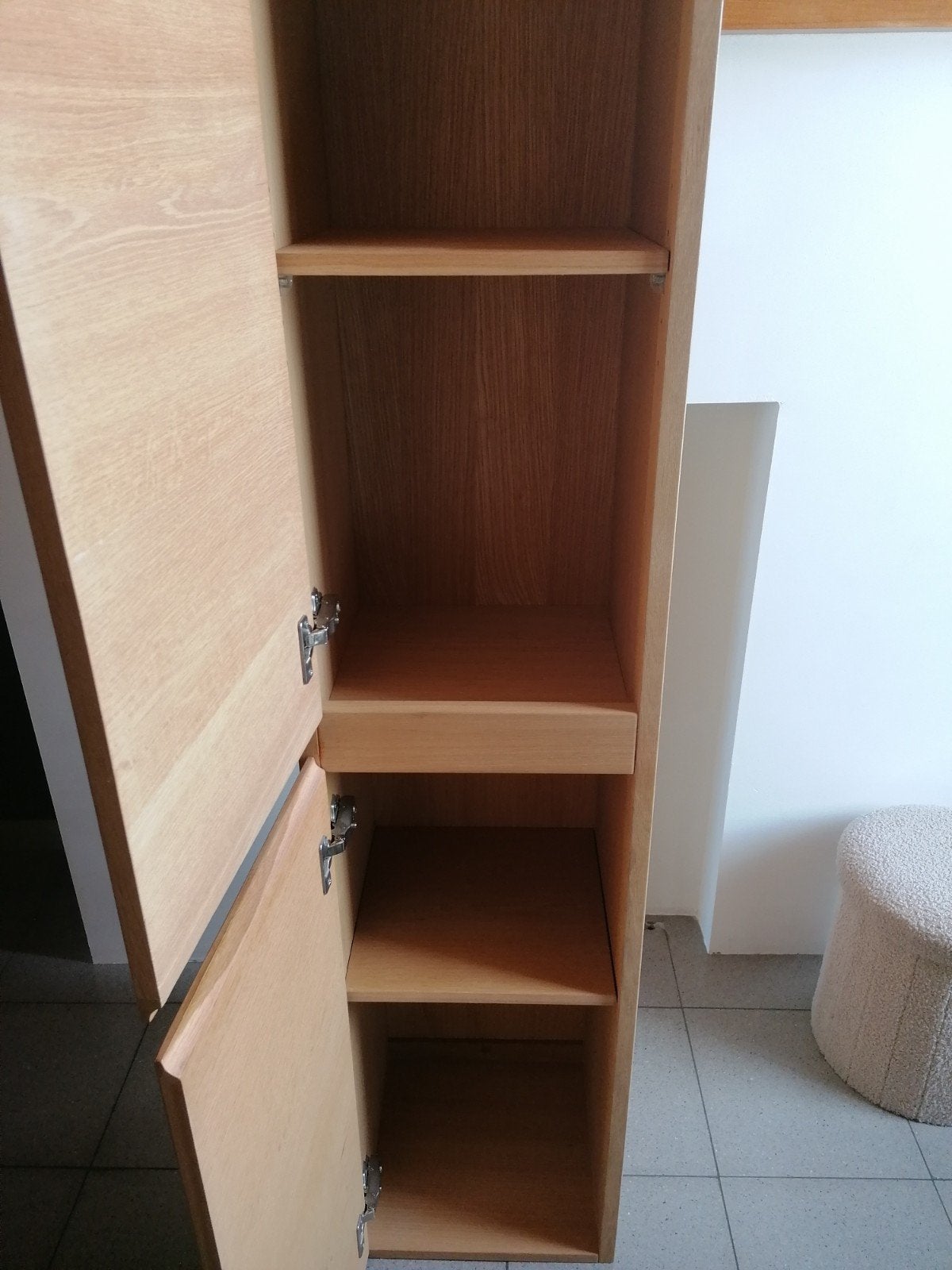 1 colonne de SDB suspendue H 1,60x35x35 état impeccable, Enlèvement ou Envoi