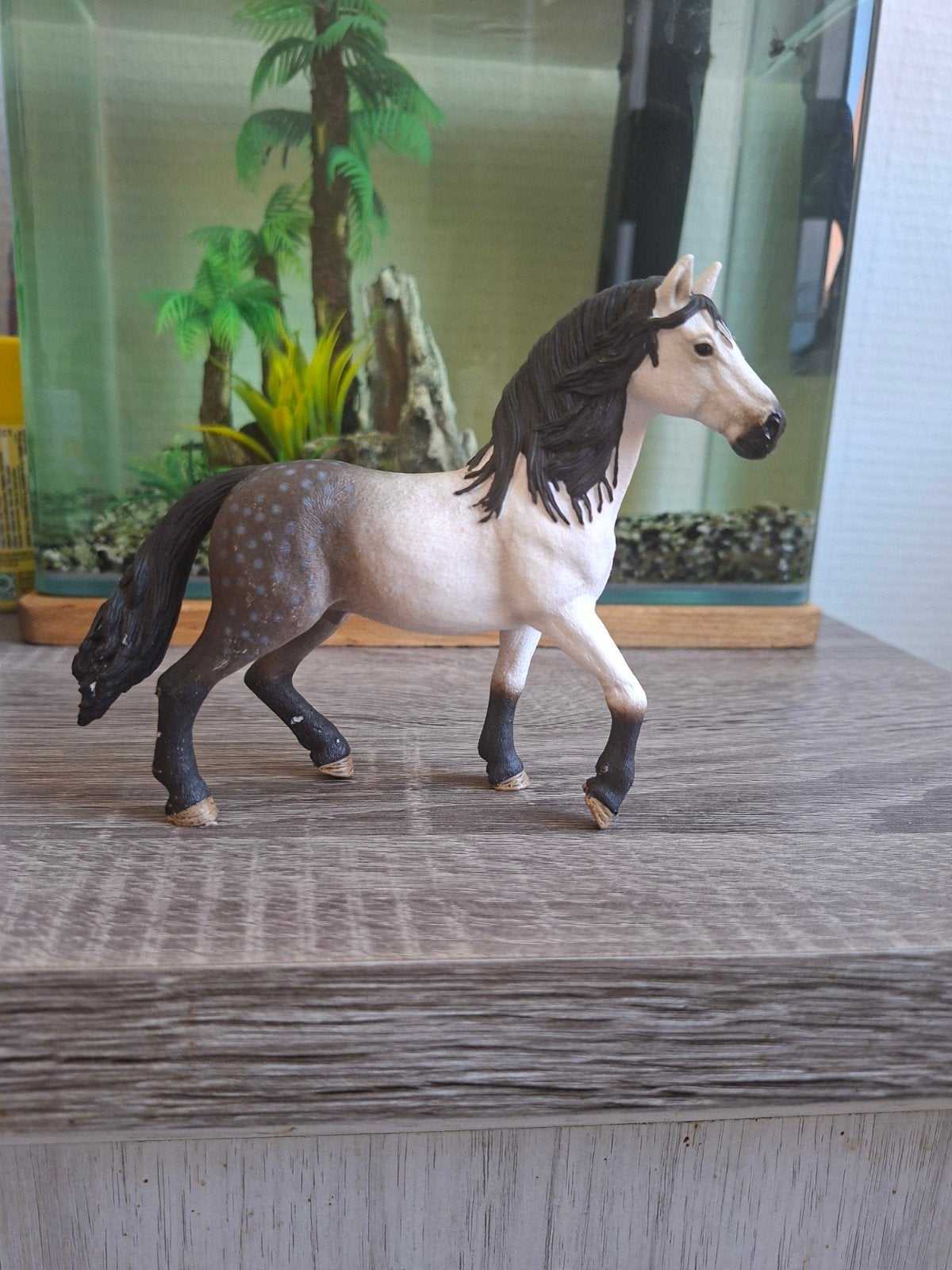 Schleich figurine étalon andalou, Enlèvement ou Envoi, Utilisé