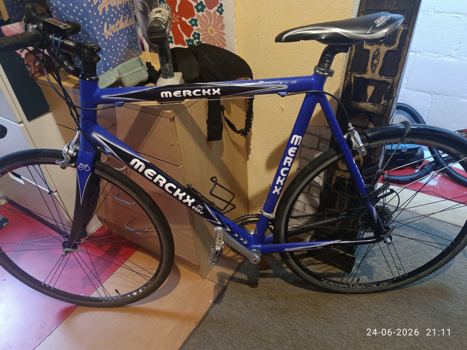 Vélo de Courlande Eddy Merckx, Enlèvement
