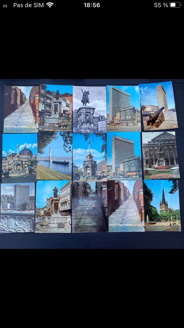 Cartes postales Liège, Collections, Enlèvement, Liège