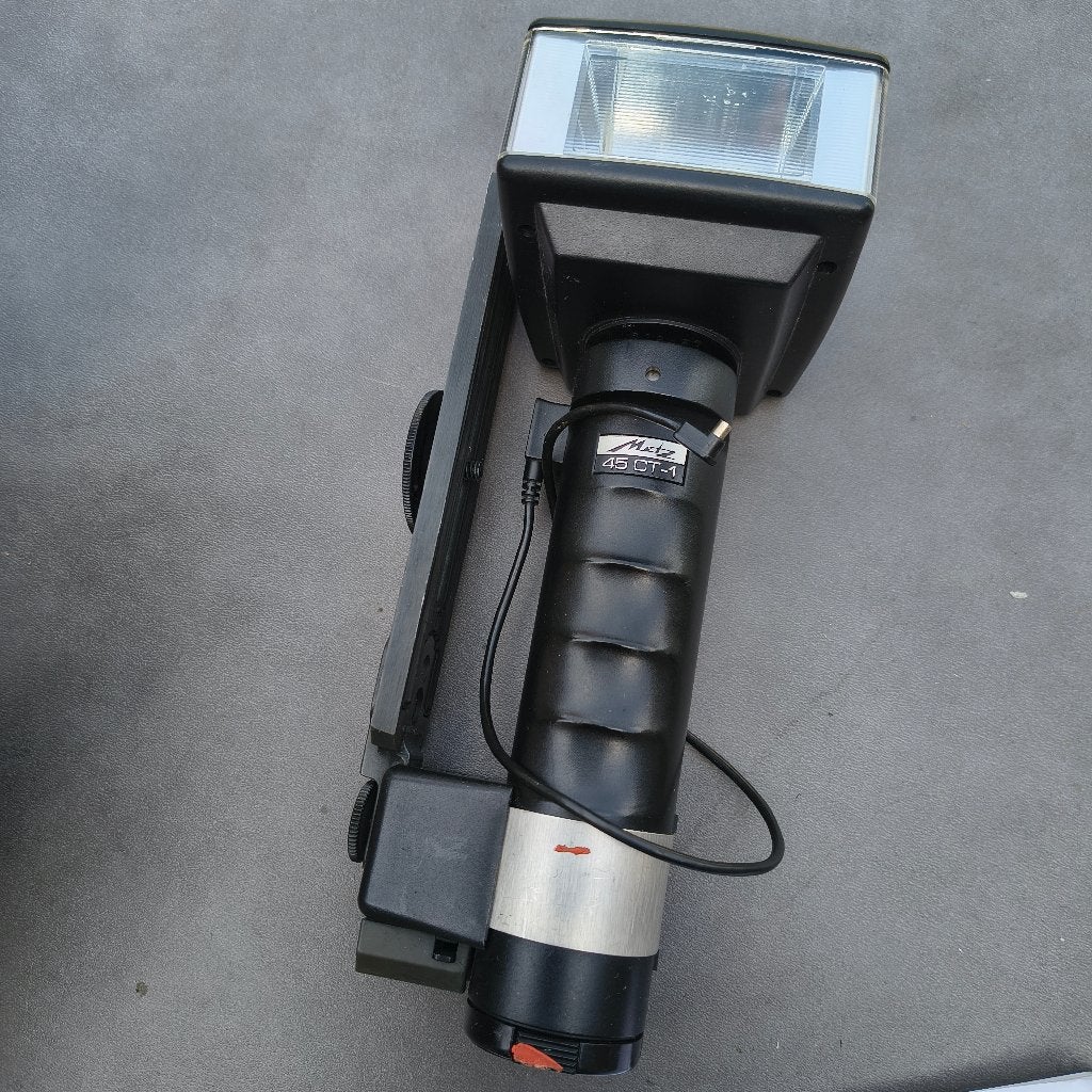Metz 45 CT 1 flash, Enlèvement, Utilisé, Metz, Inclinable