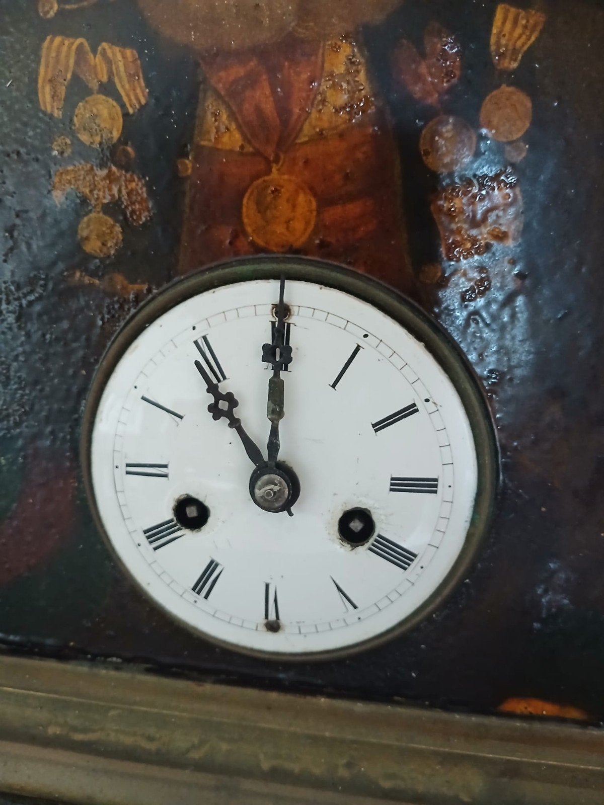 schilderij klok inboedel, Enlèvement ou Envoi