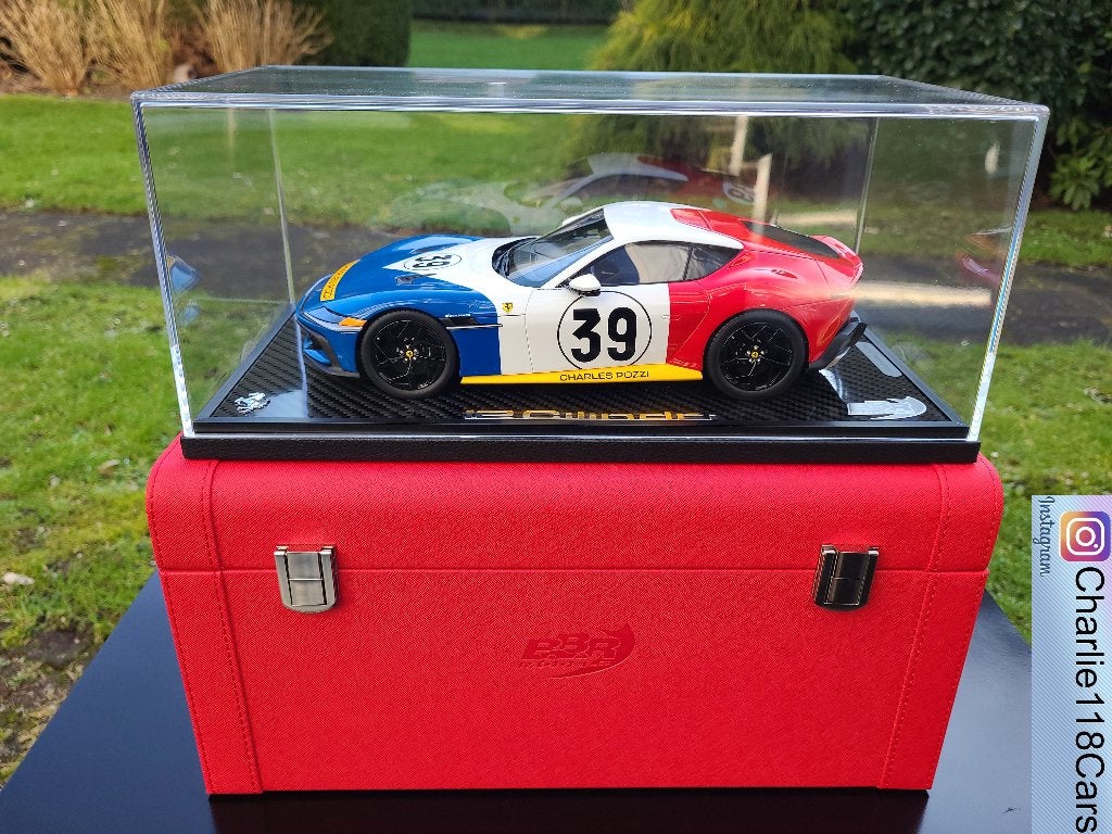 BBR 1/18 Ferrari 12Cilindri met koffer, Ophalen of Verzenden, Nieuw