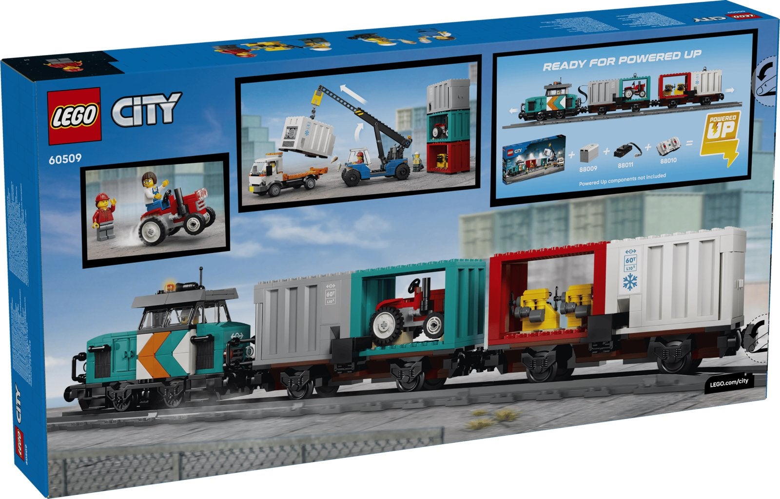 60509 LEGO Containertrein met kraan en vrachtwagen nieuw!, Kinderen en Baby's, Speelgoed | Duplo en Lego, City, Lego, Nieuw, Ophalen of Verzenden