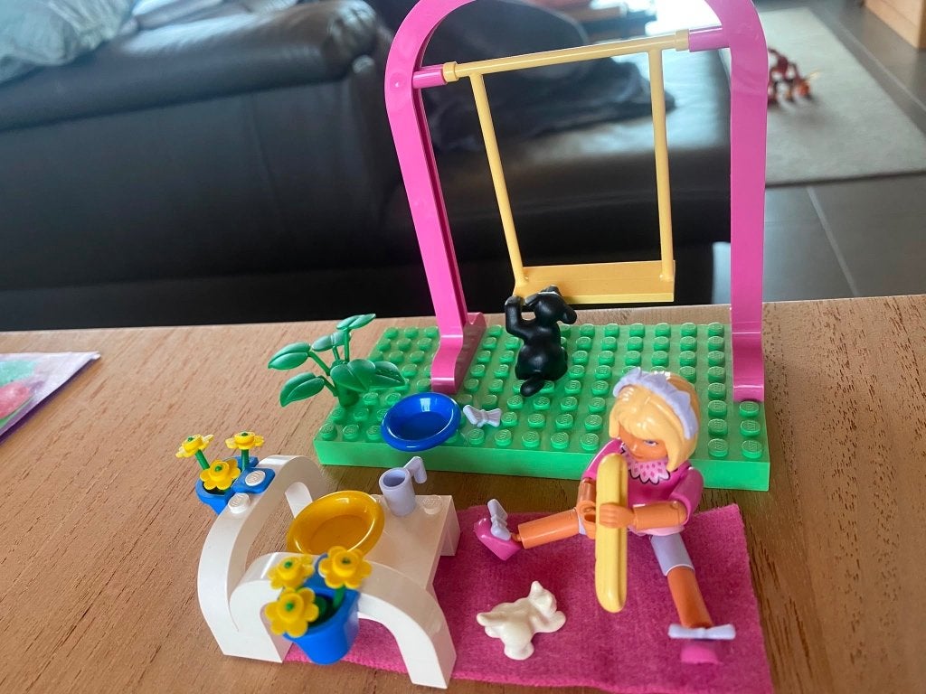 lego Belvile 5820 Complete set, met handleiding, vintage, Overige thema's, Lego, Inclusief instructies, Ophalen of Verzenden