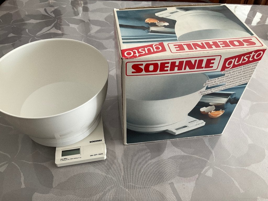 Keuken weegschaal SOEHNLE, Elektronische apparatuur, Ophalen, Keukenweegschaal, 1 tot 500 gram, Nieuw
