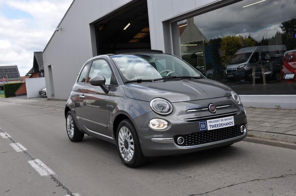 Fiat 500C Lounge * As New * (bj 2020, automaat), Auto's, Fiat, 4 zetels, Stof, Gebruikt, Euro 6