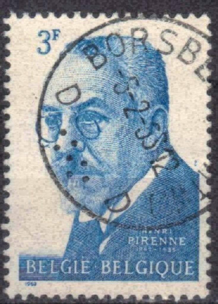Belgie 1963 - Yvert/OBP 1240 - Henri Pirenne (ST), Postzegels en Munten, Postzegels | Europa | België, Verzenden, Gestempeld, Gestempeld