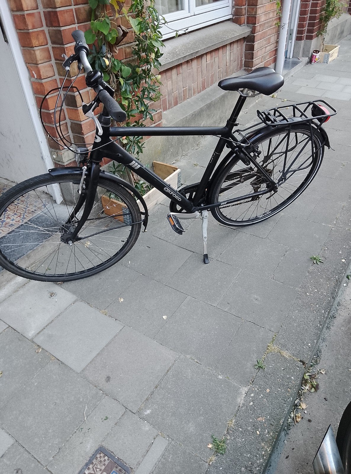 herenfiets, Ophalen