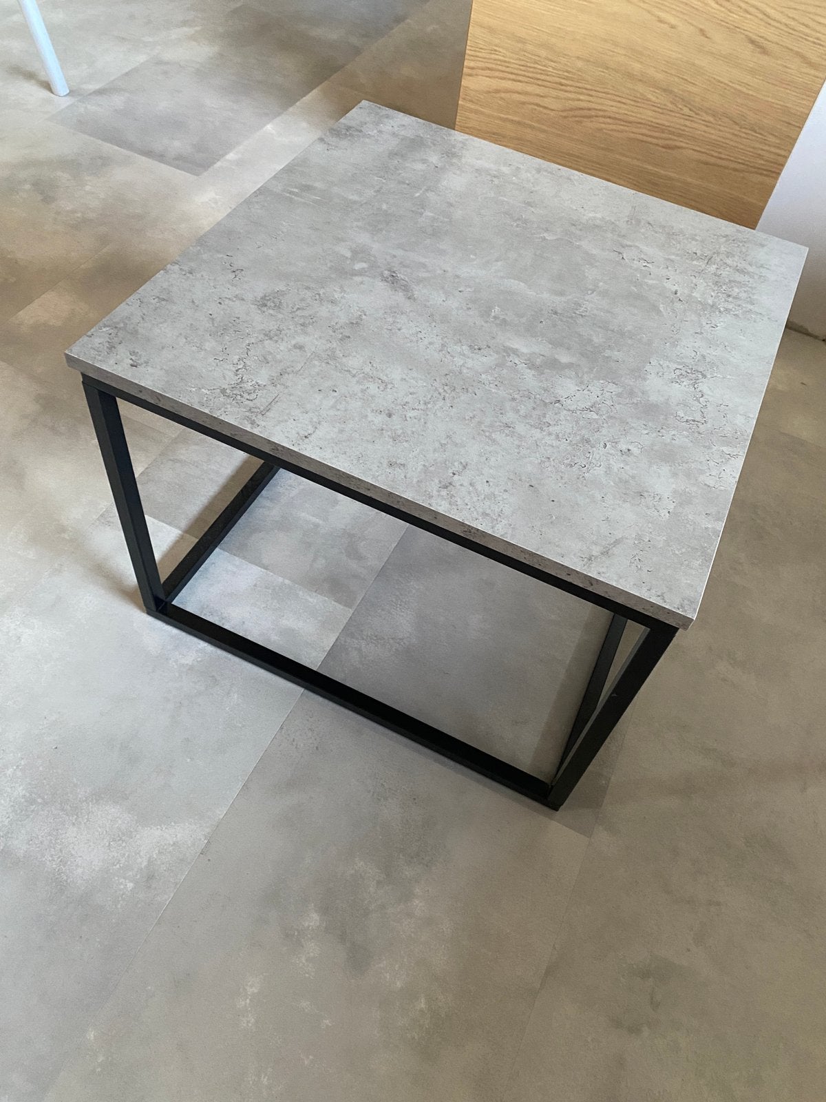 JYSK salontafel vierkant, Huis en Inrichting, Tafels | Salontafels, Ophalen, Gebruikt, 50 tot 100 cm, Vierkant
