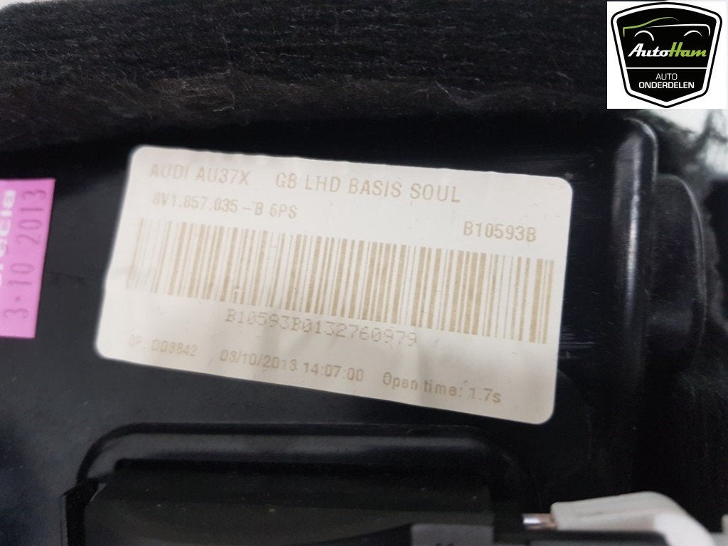 COMPARTIMENT A GANTS Audi A3 Limousine (8VS / 8VM), Utilisé, Audi