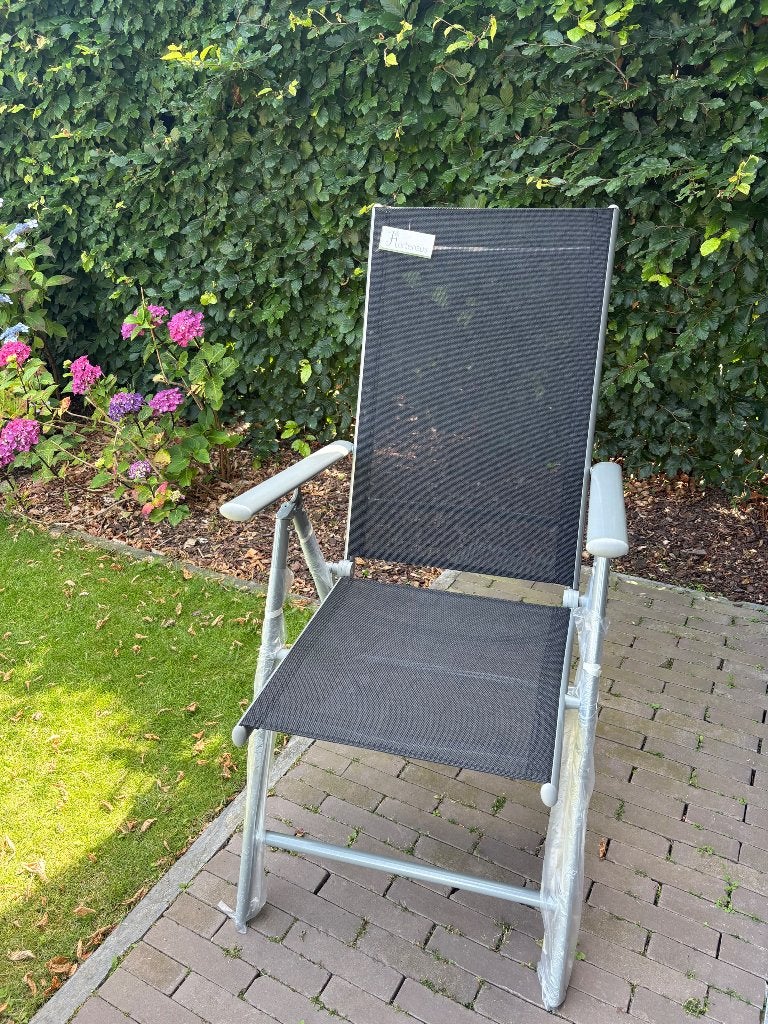 Tuinstoel nieuw, Enlèvement, Neuf, Aluminium, Ajustable