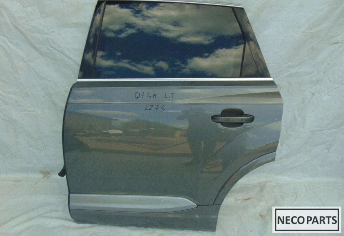 AUDI Q7 4M PORTIER DEUR LINKS ACHTER ALLES LEVERBAAR!!!, Gebruikt, -, Achter, -