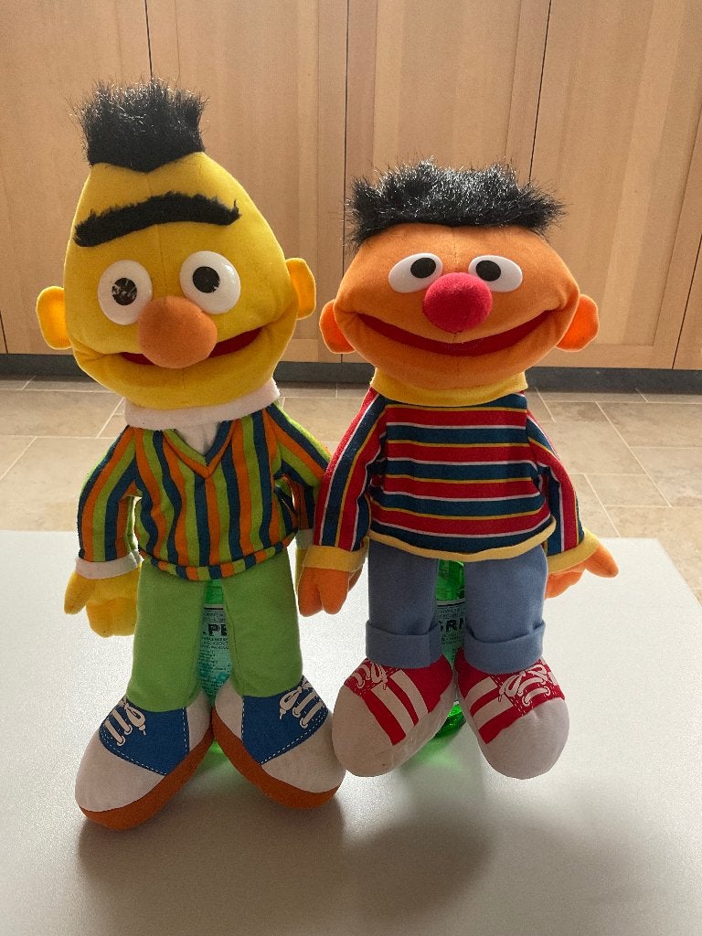 Handpoppen Bert en Ernie, Ophalen, Gebruikt, Overige typen