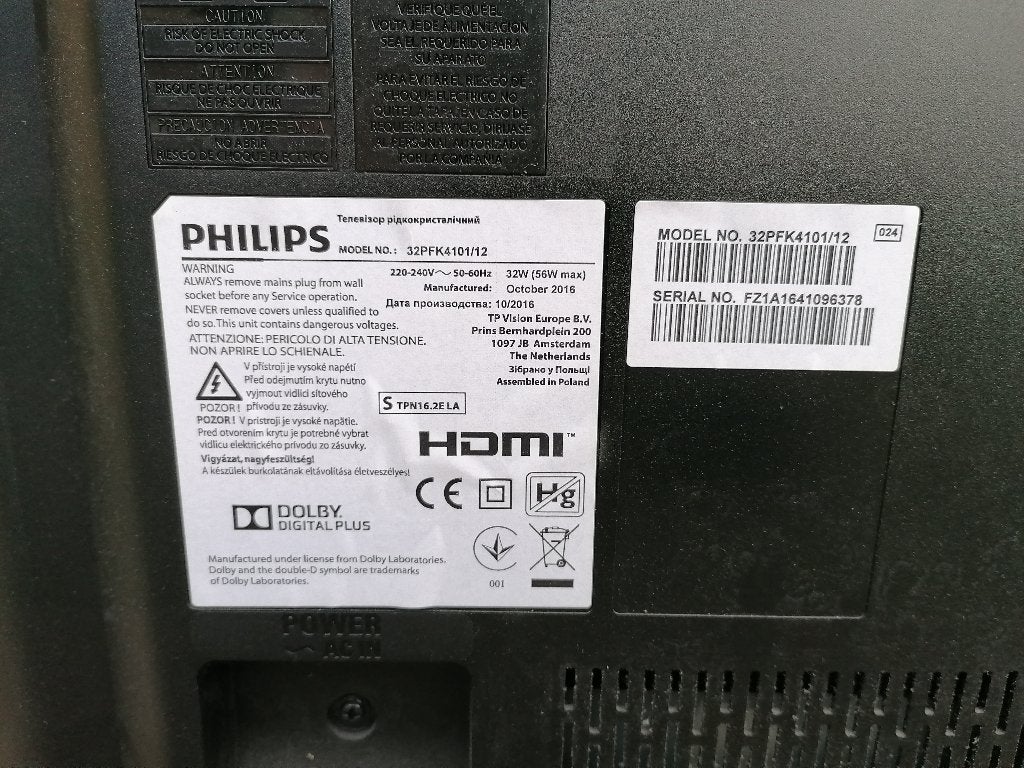 Tv philips, Enlèvement, Utilisé, 60 à 80 cm, Philips