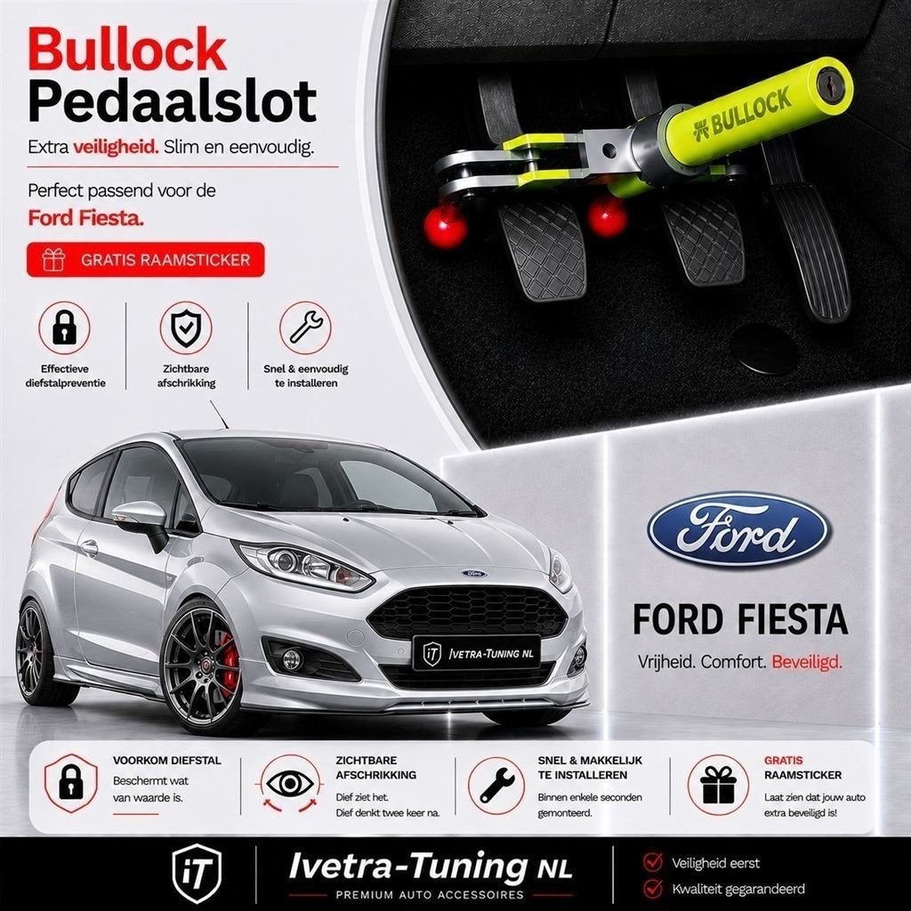 Pedaalslot Ford Fiesta | Beveiliging Ford Fiesta, Enlèvement ou Envoi, Neuf