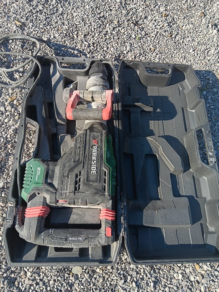 burineur parkside comme neuf, Bricolage & Construction, Enlèvement, Comme neuf, 600 watts ou plus, Marteau perforateur et/ou Marteau piqueur