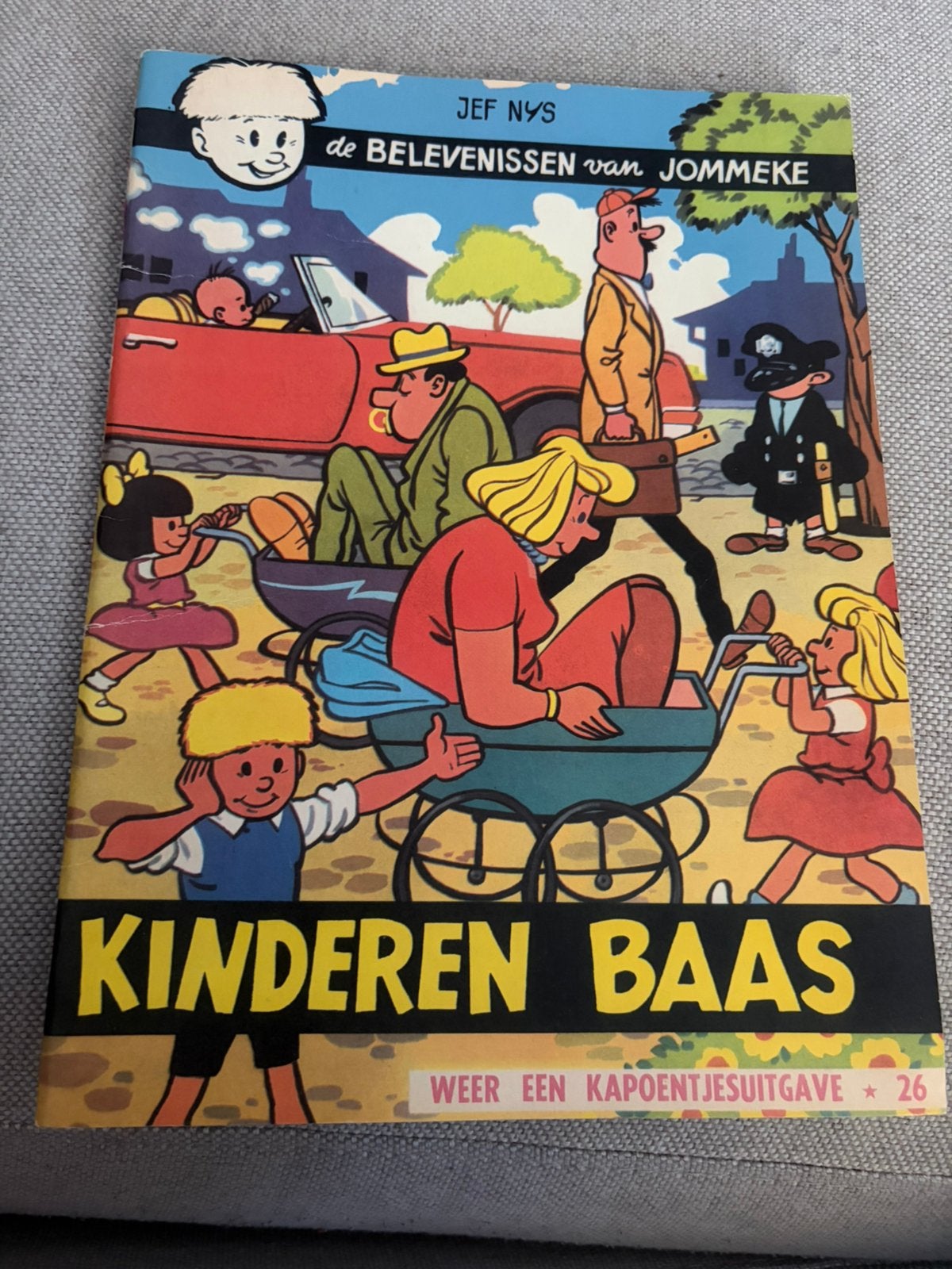 Kinderen baas met het levens werk van Jef Nijs in, Ophalen of Verzenden, Gelezen