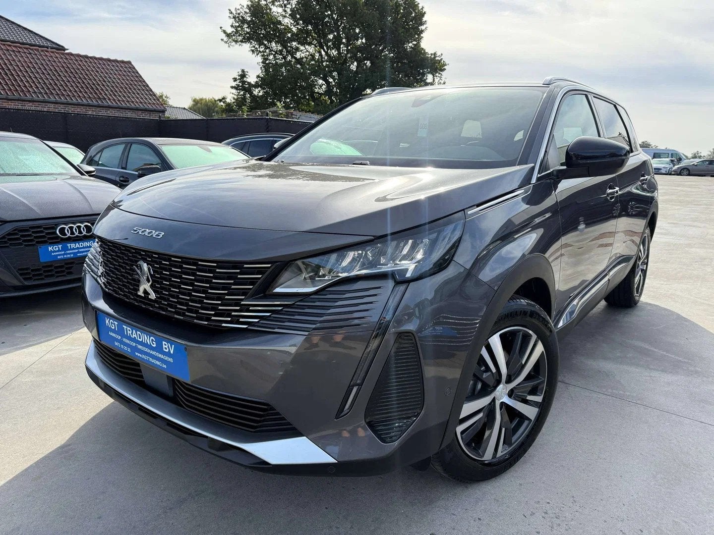 Peugeot 5008 1.2i 130PK AUTOMAAT ALLURE 7 ZIT NAVIGATIE LEDE, Automaat, 118 g/km, Gebruikt, 1199 cc