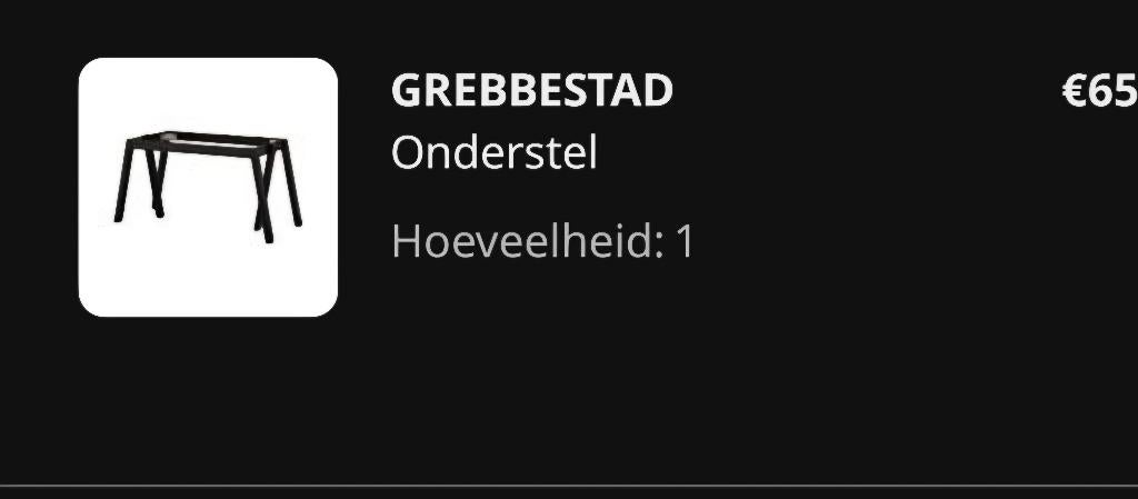 Eettafel Zwart Binnen/Buiten, Huis en Inrichting, Tafels | Eettafels, Ophalen, 50 tot 100 cm, Zo goed als nieuw, Elegant Simpel
