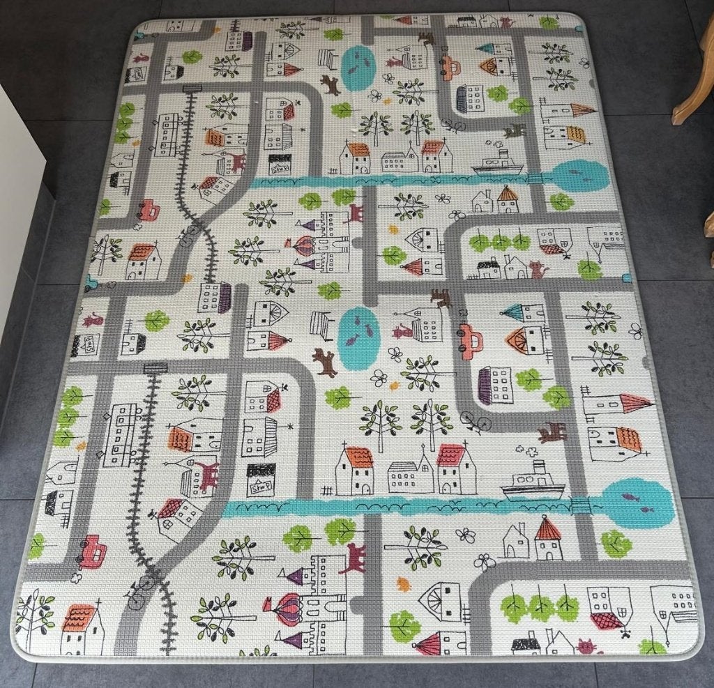 Speelmat mousse / stratentapijt foam, Huis en Inrichting, Stoffering | Tapijten en Vloerkleden, Ophalen, Gebruikt, Overige kleuren