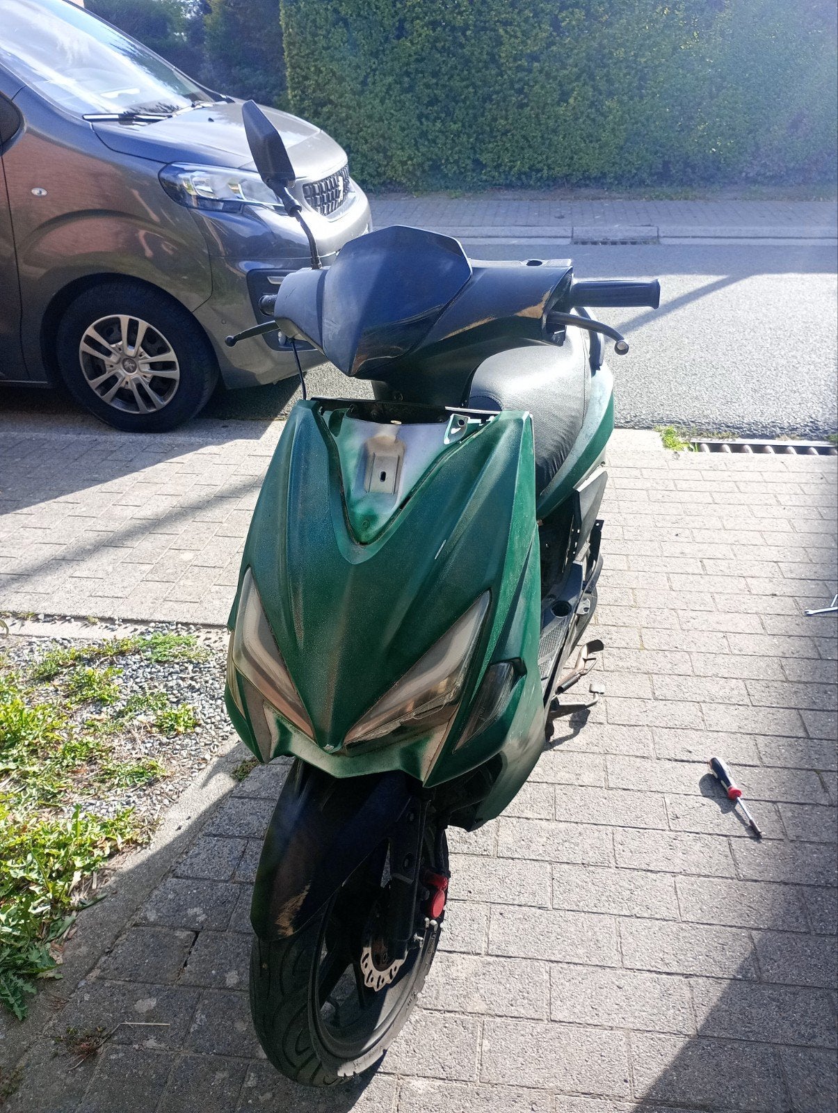 kymco scooter, Ophalen, Klasse B (45 km/u)