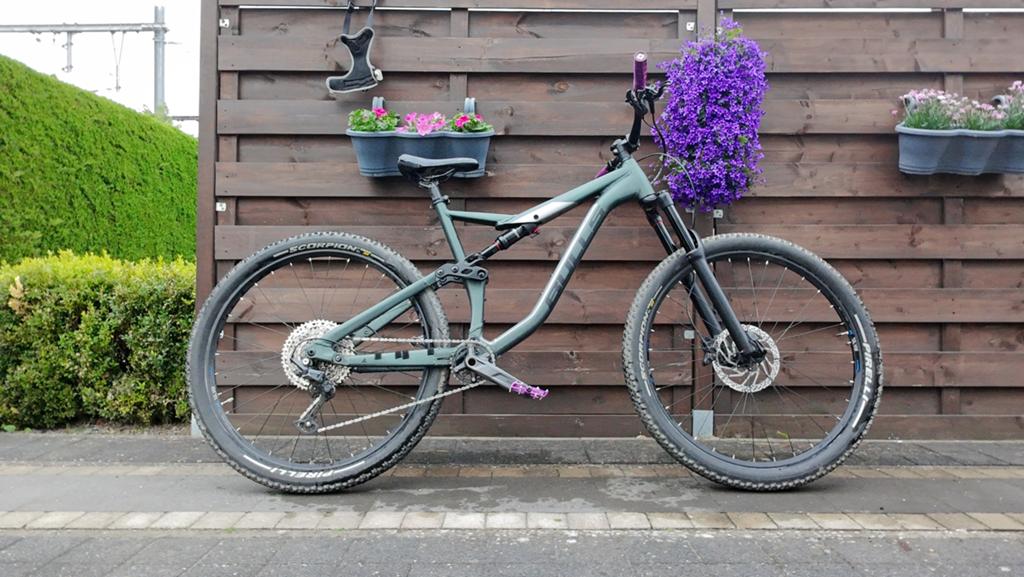 Full suspension mountainbike, Fietsen en Brommers, Fietsen | Mountainbikes en ATB, Gebruikt, Overige merken, 53 tot 57 cm, Fully
