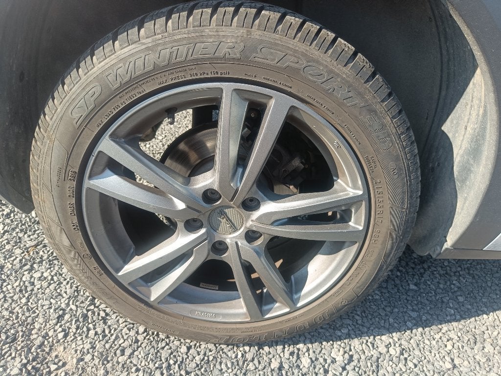 Jantes alu MAK + pneus Winter Sport DUNLOP 215/55 R17 98H, Ophalen, 17 inch, All Season, Band(en)