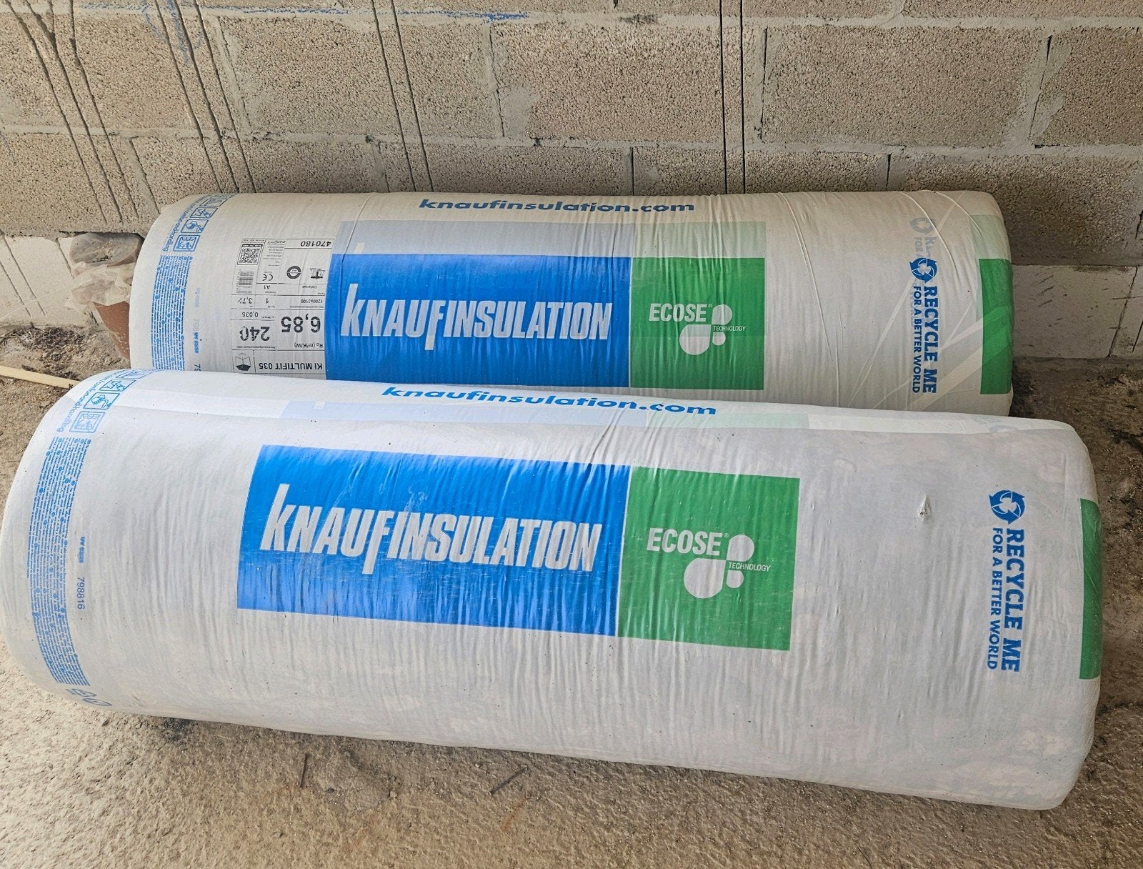 Laine minérale Knauf KI MULTIFIT 035, Enlèvement, Neuf, 12 cm ou plus