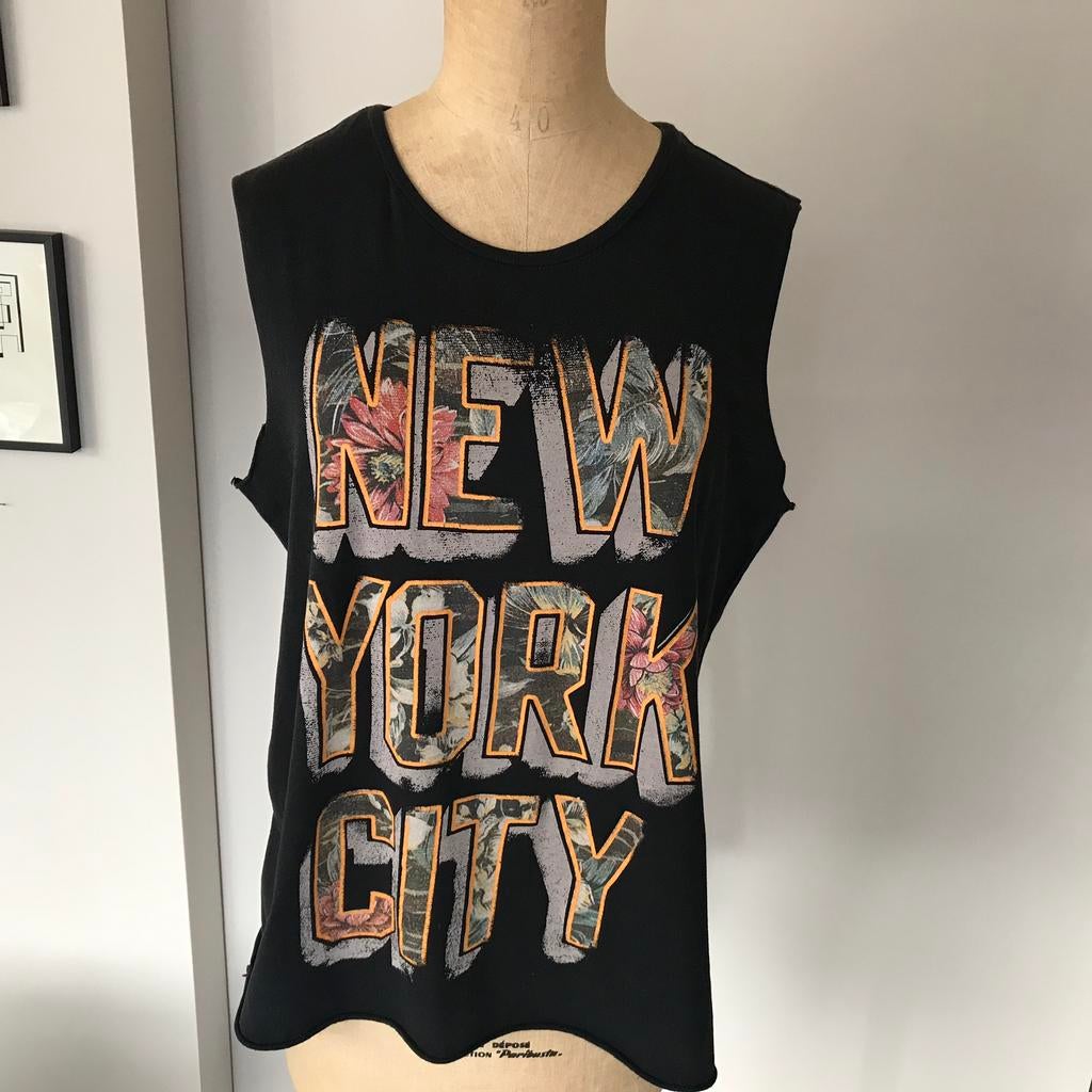 Tshirt Denim & Supply, Ralph Lauren, medium, Kleding | Dames, T-shirts, Maat 38/40 (M), Zwart, Ophalen of Verzenden, Zonder mouw