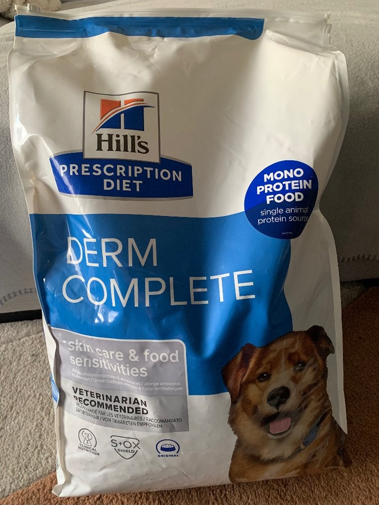Hill’s Prescription Diet Derm Complete 12 kg, Dieren en Toebehoren, Ophalen, Hond