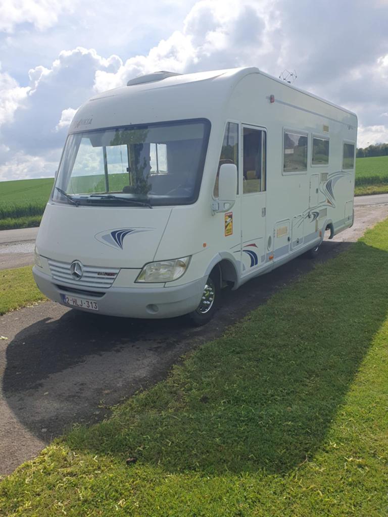 Camping car frankia mercrdes, Caravanes & Camping, Camping-cars, Particulier, Enlèvement
