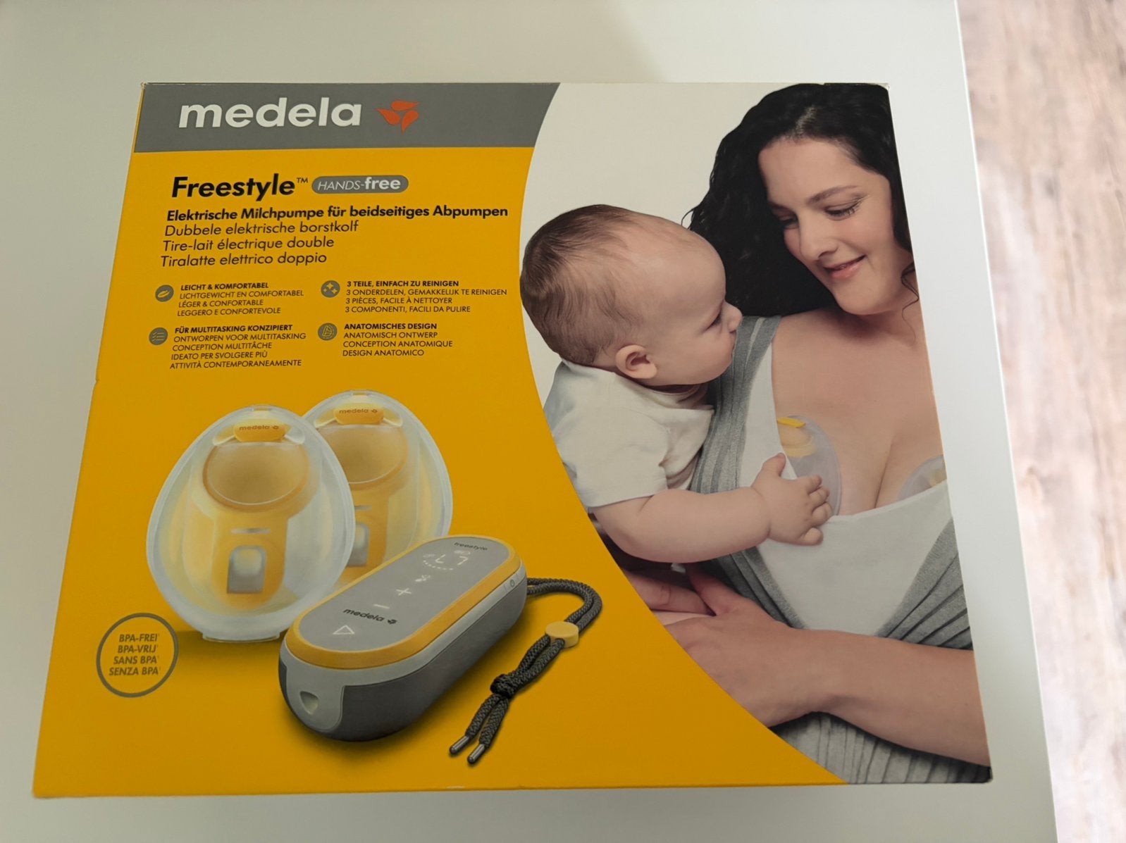 Medela freestyle kolf, Kinderen en Baby's, Ophalen, Gebruikt, Medela, Borstkolf