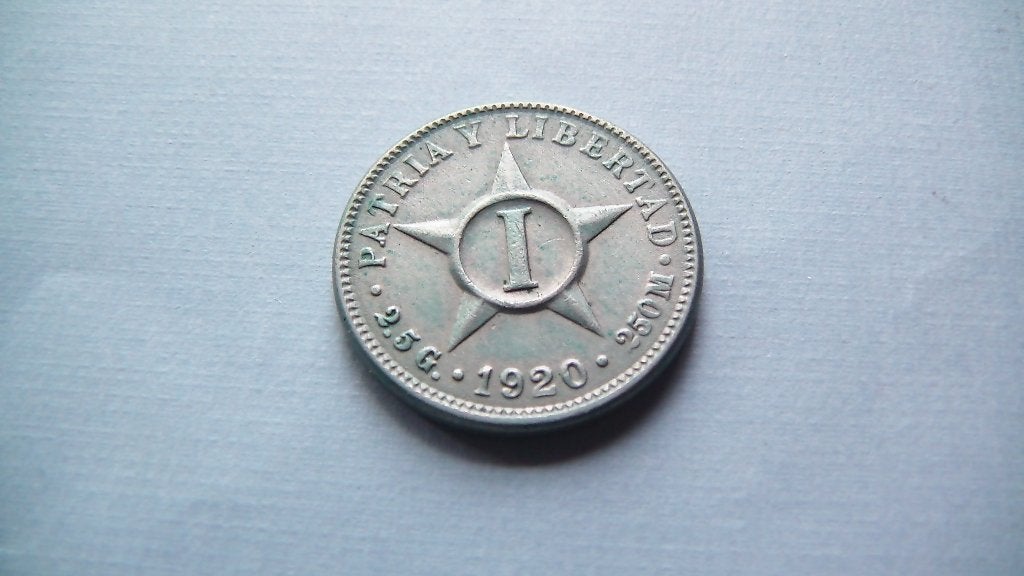 cuba 1 centavo 1920, Enlèvement