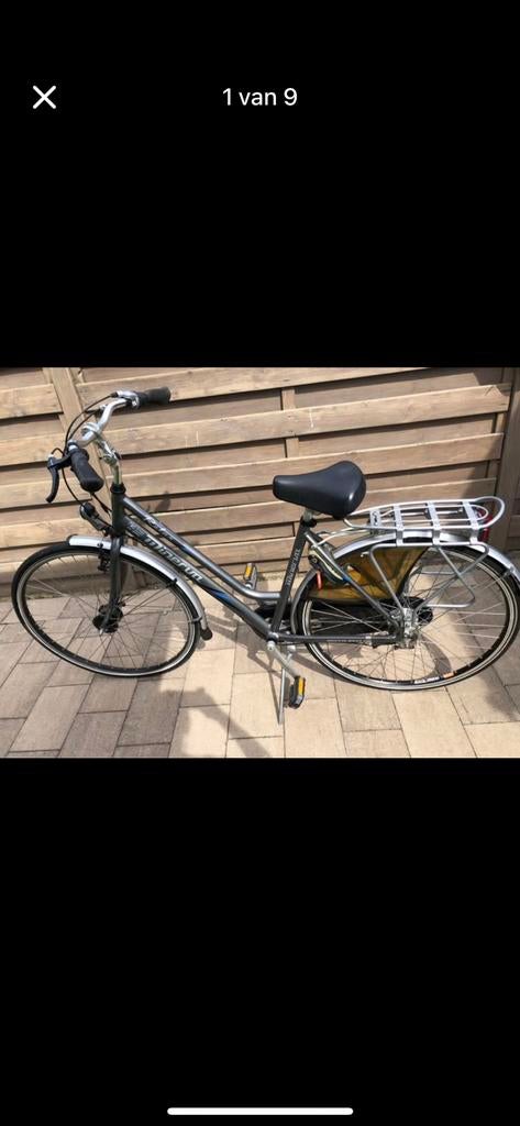 Fiets met versnellingen, Fietsen en Brommers, Fietsen | Dames | Damesfietsen, Ophalen, Gebruikt, Versnellingen