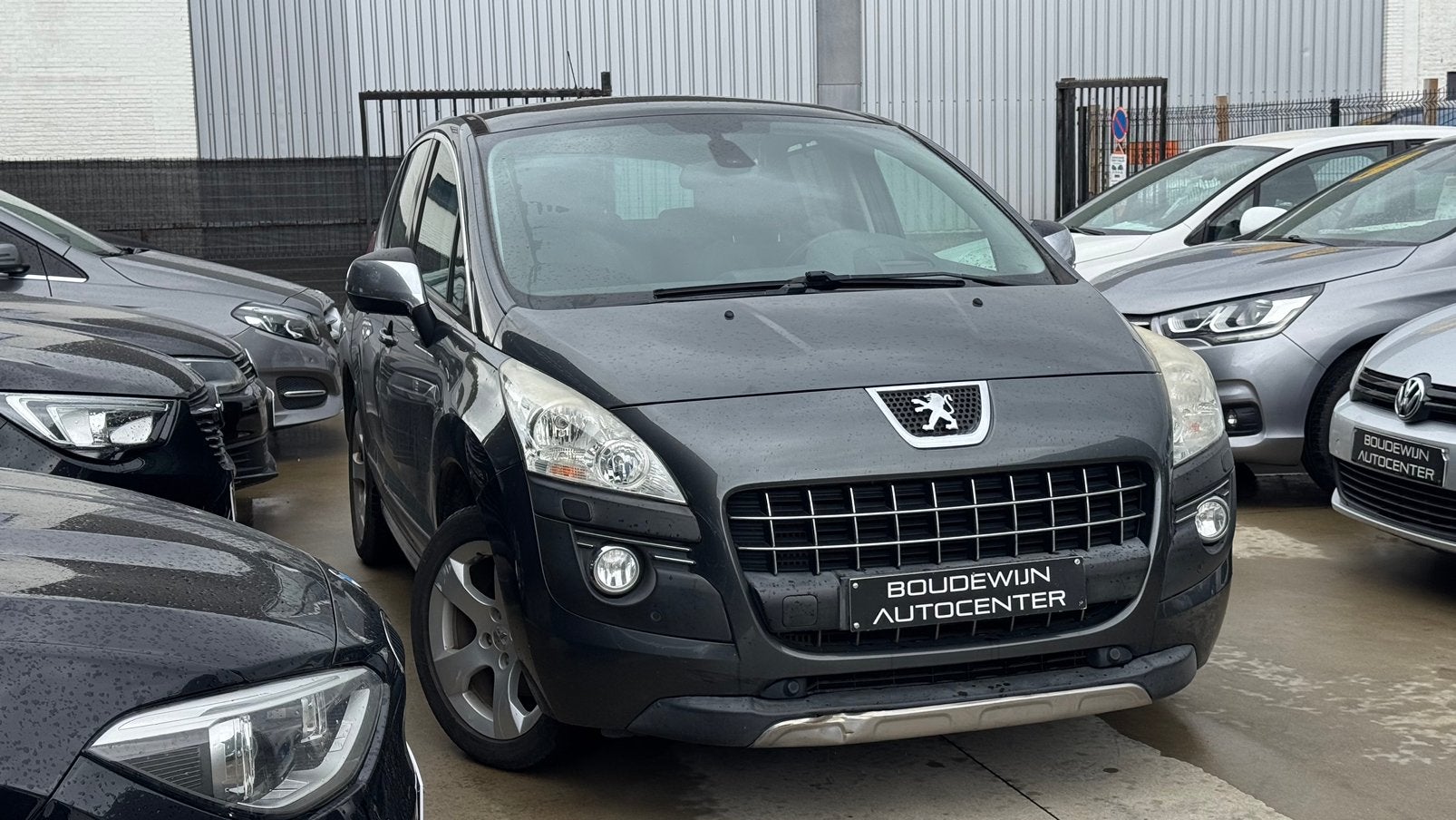 Peugeot 3008 1.6Benzine 117.xxxkm Topstaat 2010 Garantie, Voorwielaandrijving, Stof, Zwart, Handgeschakeld