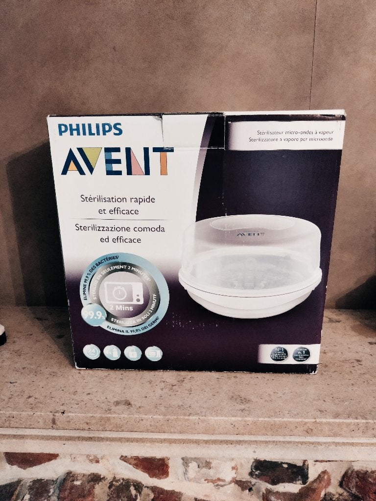 Stelisator Avent, Ophalen of Verzenden, Zo goed als nieuw, Stoomfunctie, Philips Avent
