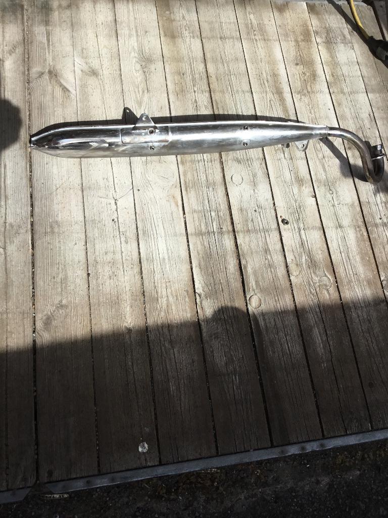Originele Honda ss50 uitlaat, Ophalen of Verzenden, Gebruikt, Uitlaat