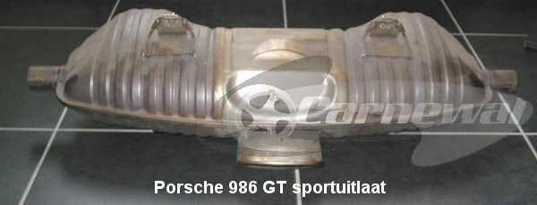 Porsche 986 Boxster Carnewal GT Sportuitlaat, Auto-onderdelen, Uitlaatsystemen, Ophalen, Porsche