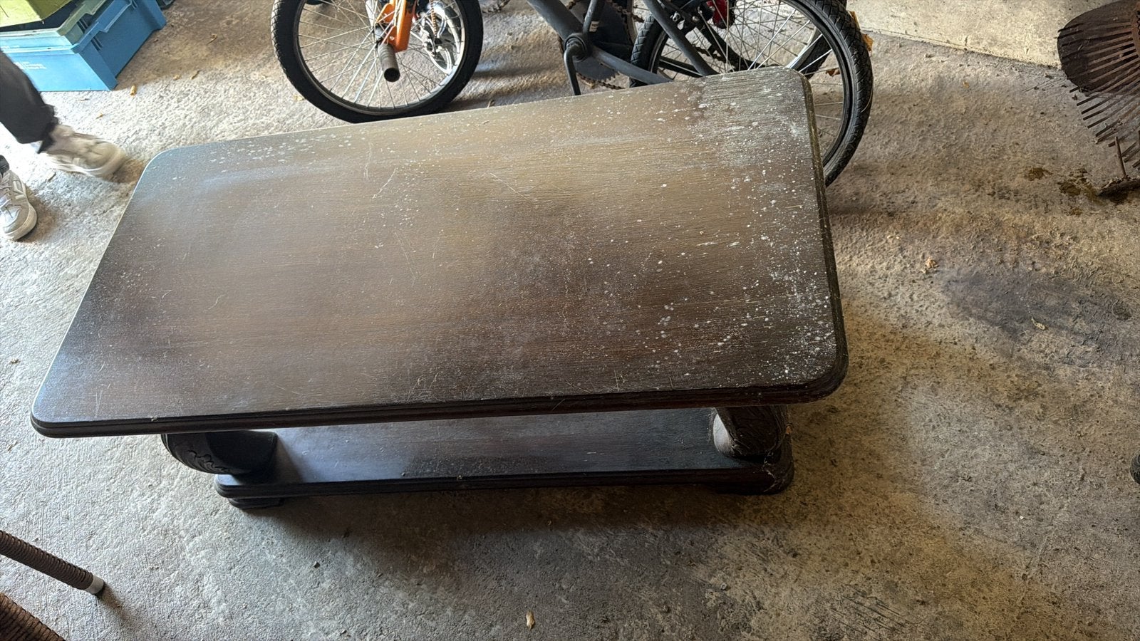 Salontafel, Huis en Inrichting, Zo goed als nieuw, 75 cm of meer, Rechthoekig, Hout