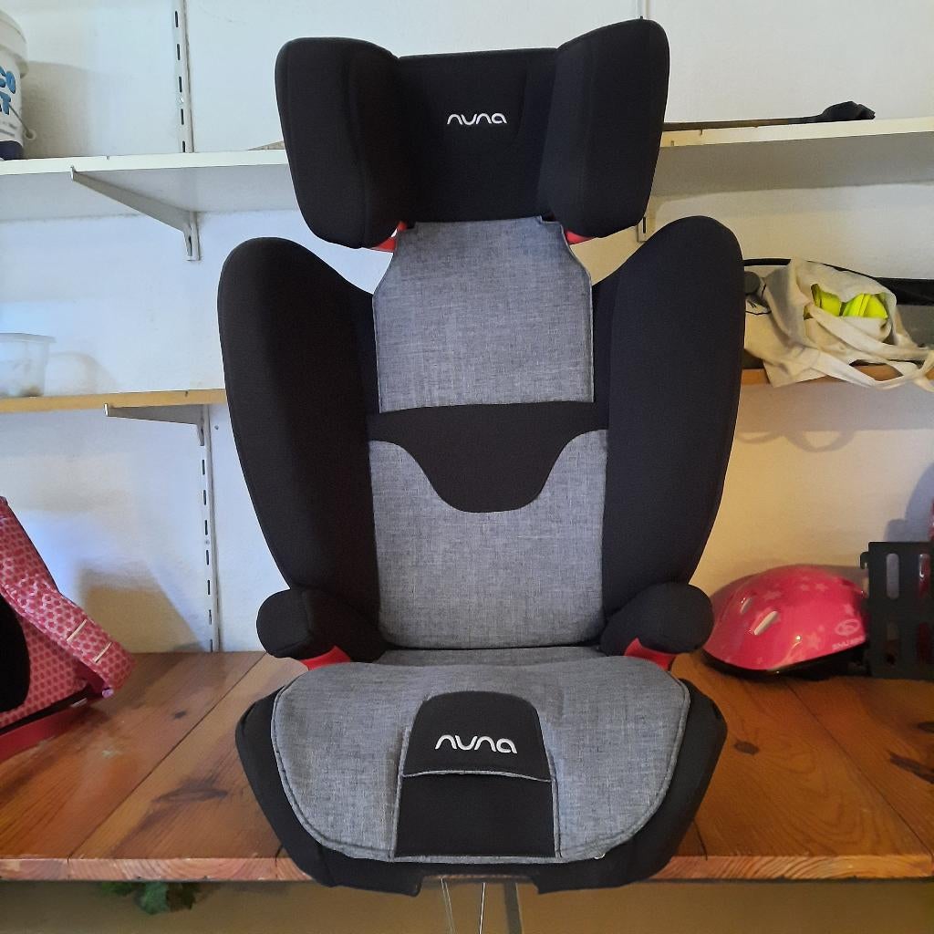 Siège-auto NUNA isofix Aace groupe 2/3 (15 à 36 kg) charcoal, Autres marques, Enlèvement, Protection latérale, Isofix