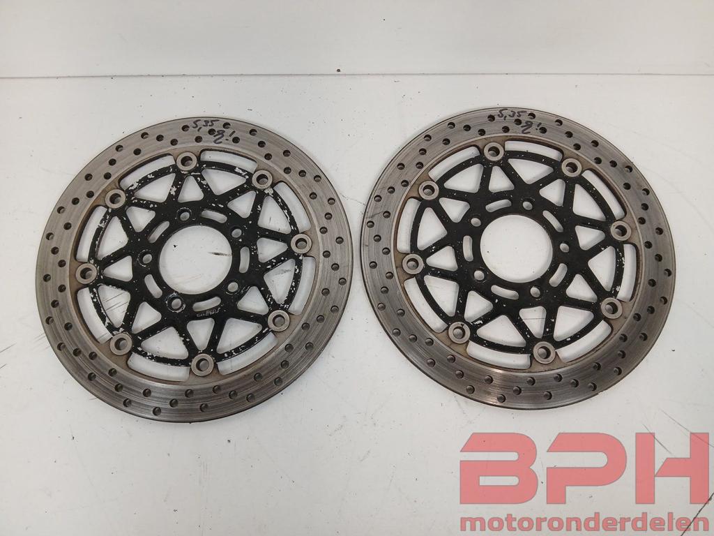 Remschijven Suzuki GSX-R 600 750 1000 K3 K4 K5 2003 t/m 2005, Motoren, Onderdelen | Suzuki, Gebruikt, Ophalen of Verzenden