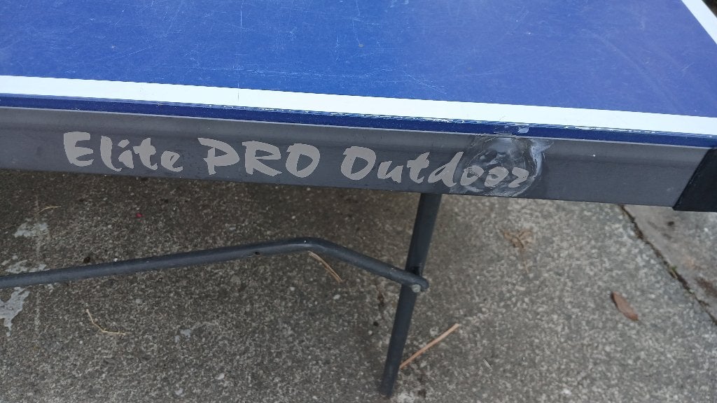 Pingpong tafel, Ophalen, Gebruikt, Tafel Outdoor, Inklapbaar