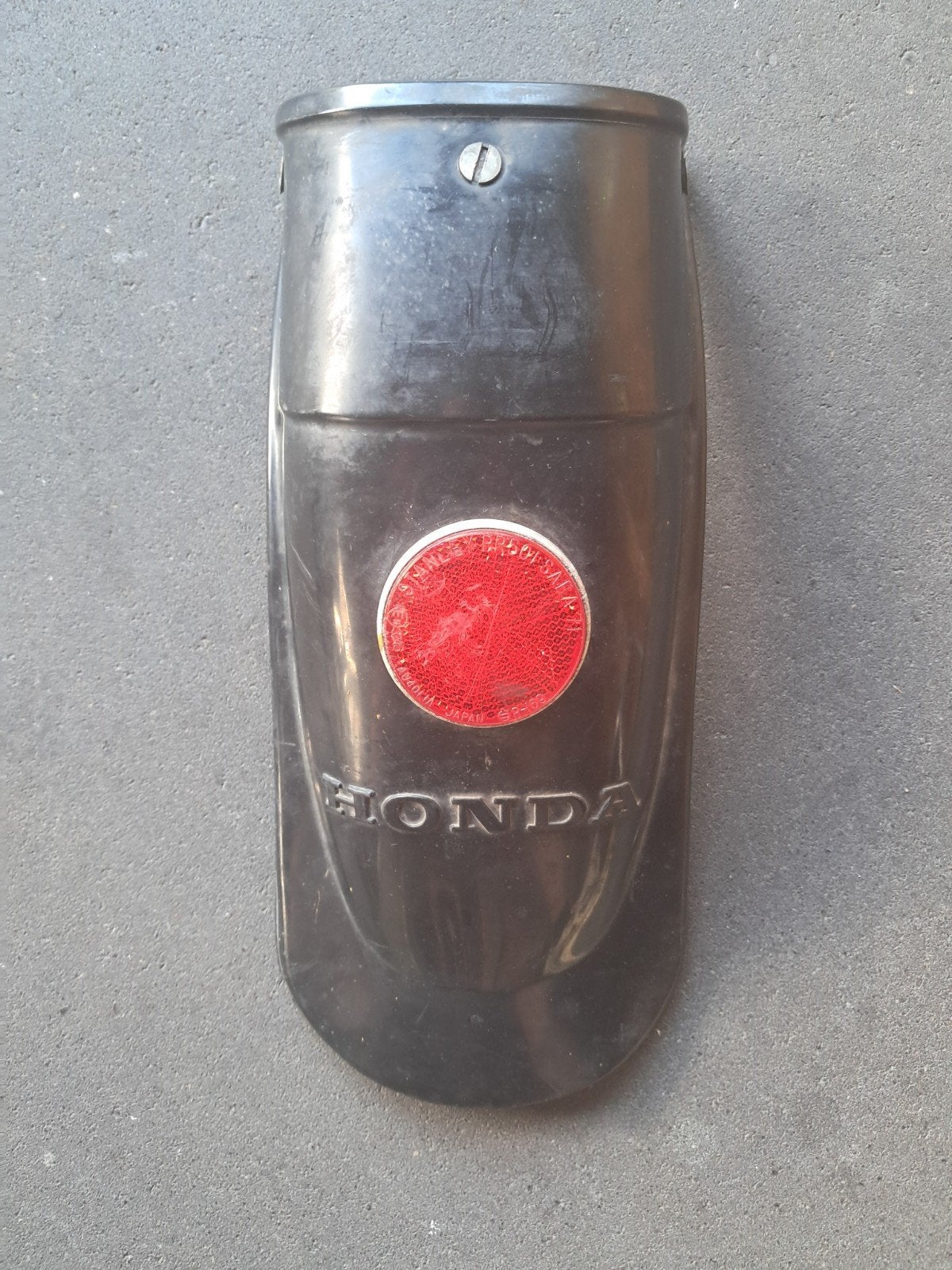 Honda spatflat CB125 K J twin rubber spatbord verlenger, Motoren, Ophalen, Gebruikt