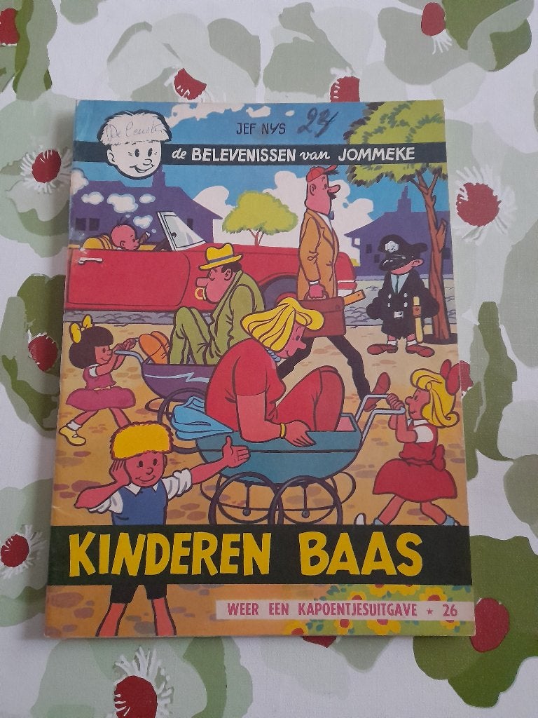 Jommeke nr 26  "Kinderen baas "echte eerste druk 1966, Boeken, Ophalen of Verzenden, Gelezen