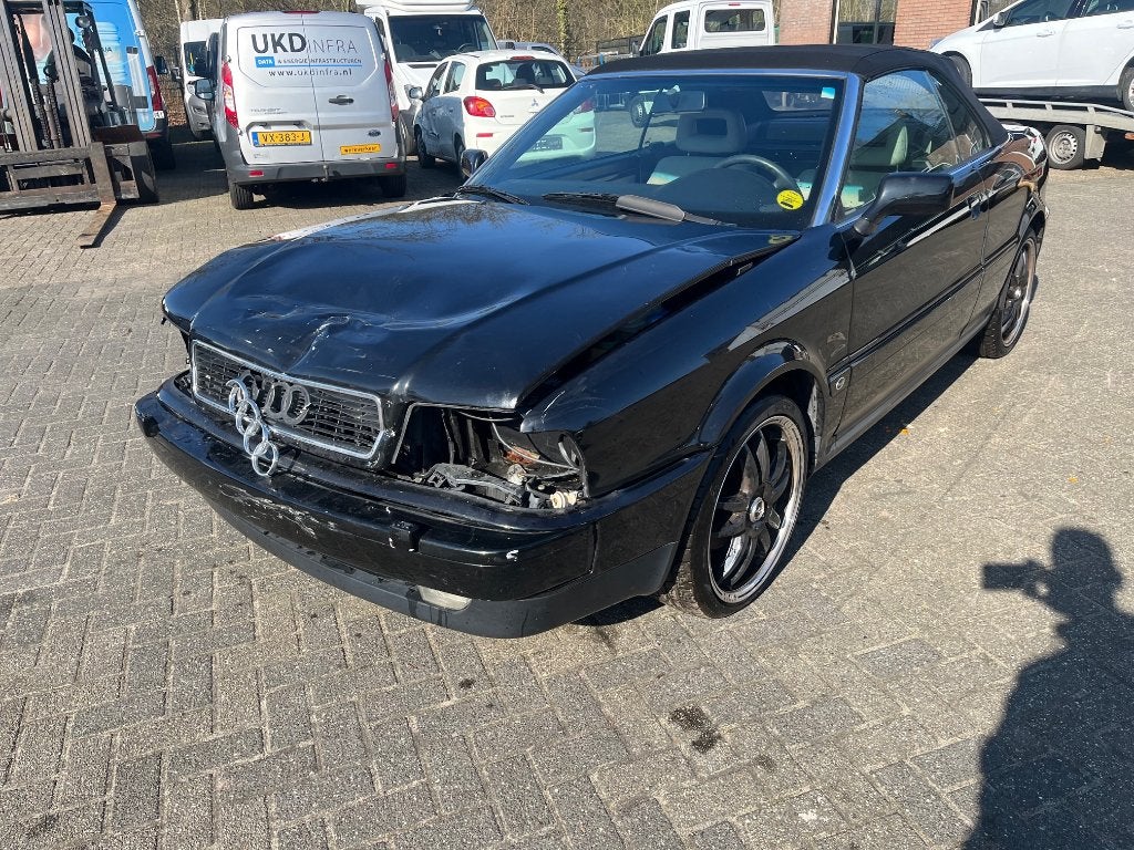 AUDI 80 2.8 CABRIO AUTOMAAT. 44000 miles. schadeauto, foto 4