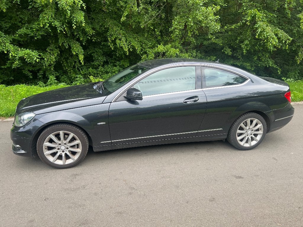 Mercedes C Coupé, Euro 5, Achat, Noir, Diesel