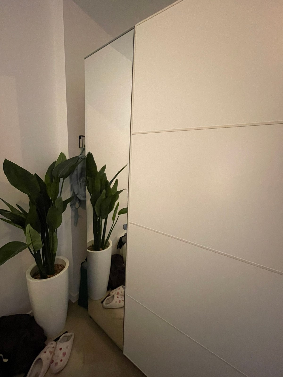 2 deuren ikea kast incl spiegel, Ophalen, Gebruikt