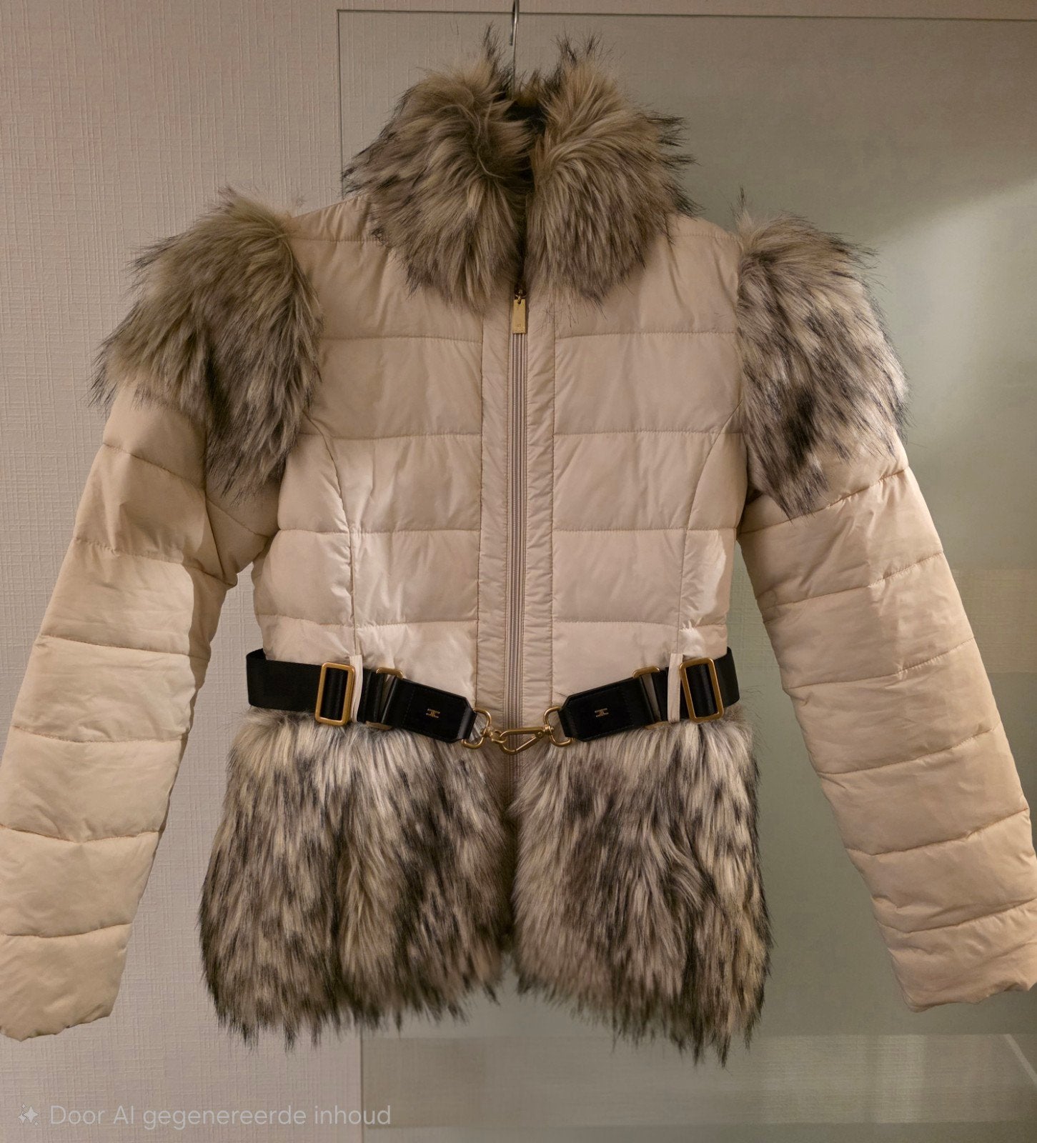 Elisabetta franchi donsjas
Italiaanse maat 46 ( Europees 42), Ophalen, Maat 46/48 (XL) of groter