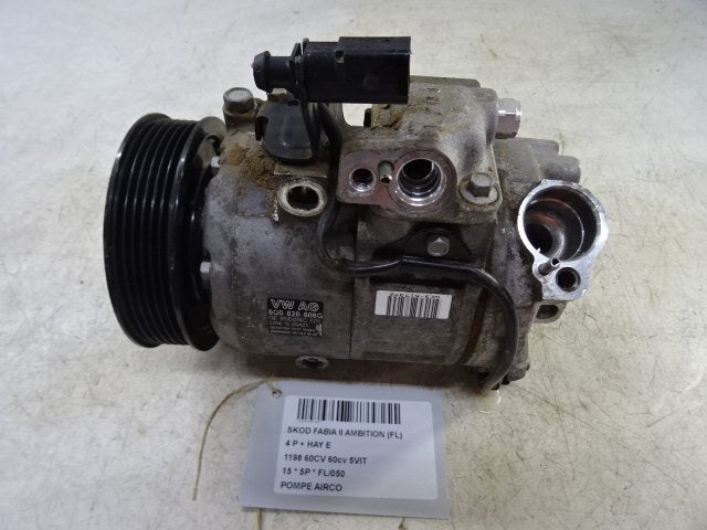 COMPRESSEUR CLIMATISATION Skoda Fabia II Combi (6Q0820808G), Mevr. I. Hauben, Utilisé, Skoda, Rue de l'Espoir 34 34
4030  GRIVEGNÉE, BE